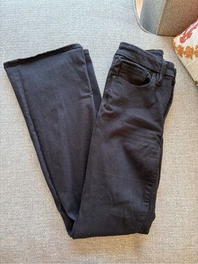 Good American Black Flare Jeans